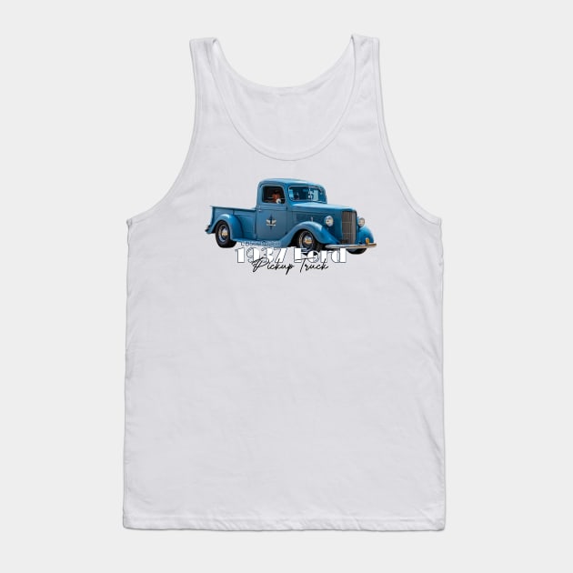 Customized 1937 Ford Pickup Truck Tank Top by Gestalt Imagery